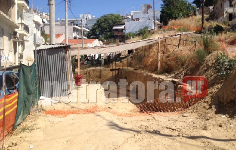 ΦΩΤΟ-Βρέθηκαν οστά σε εργοτάξιο