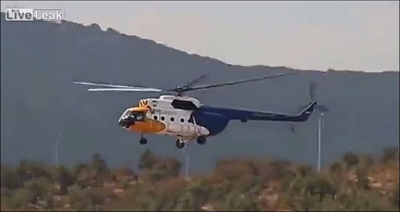 ΒΙΝΤΕΟ-Συντριβή ελικοπτέρου on camera