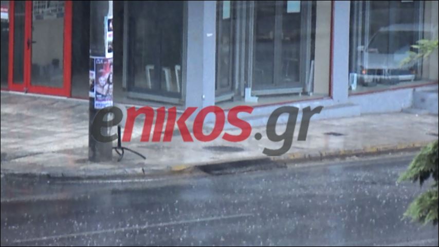 ΒΙΝΤΕΟ αναγνώστη-Μπόρα στην Κηφισίας