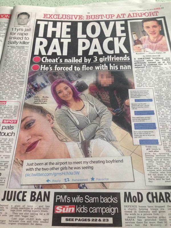 ΦΩΤΟ-Οι ..3 φιλενάδες του τον έκαναν “πρωτοσέλιδο”