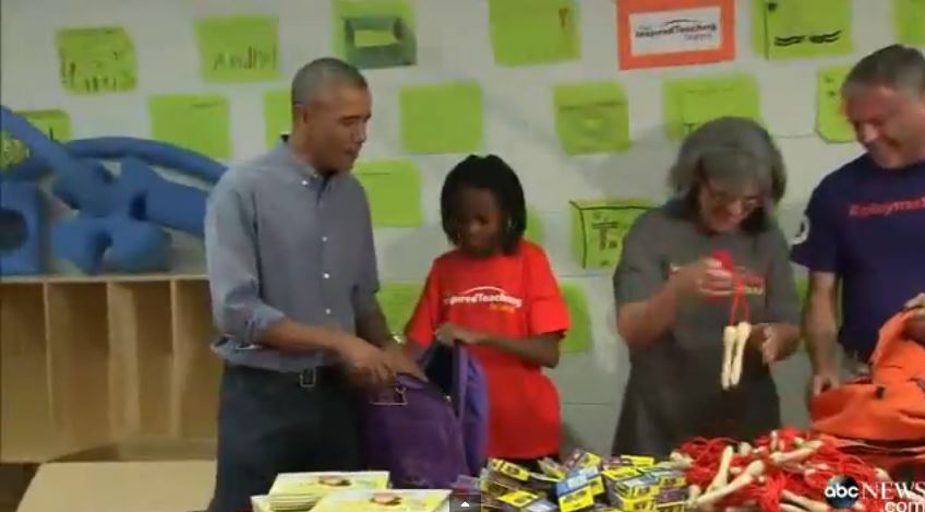 ΒΙΝΤΕΟ-Η απογοήτευση μιας μαθήτριας όταν είδε τον Ομπάμα