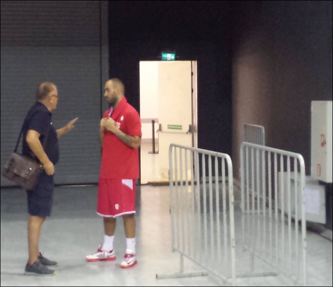 ΒΙΝΤΕΟ-Η συνάντηση του Σπανούλη με τον Ίβκοβιτς