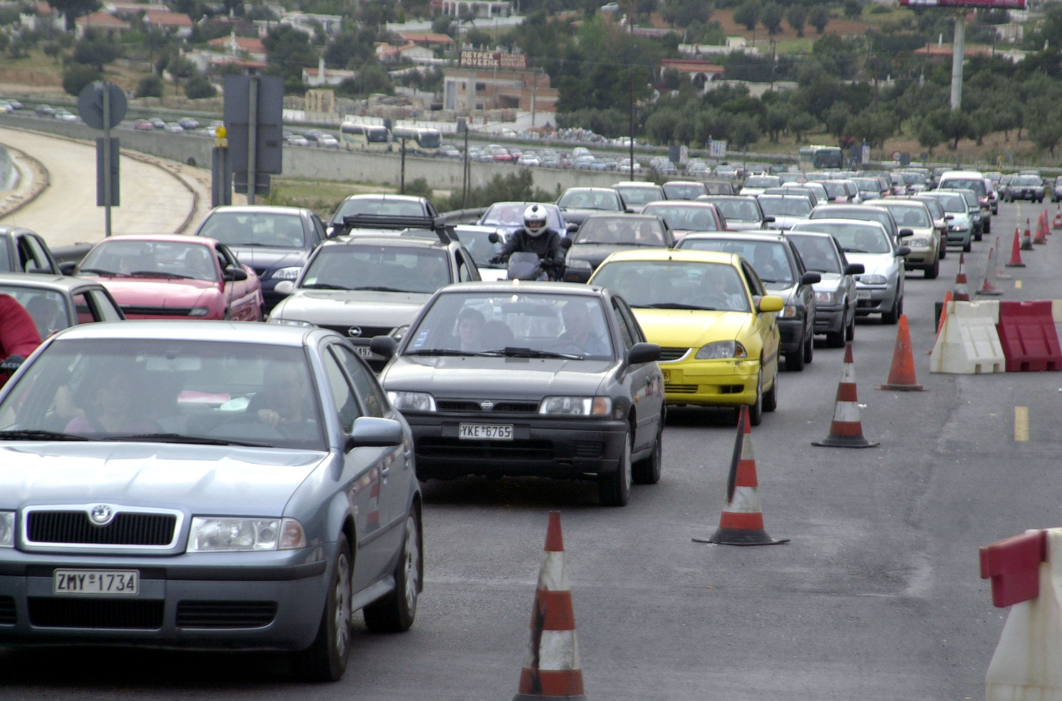 Κυκλοφοριακές ρυθμίσεις στην Αθηνών-Κορίνθου