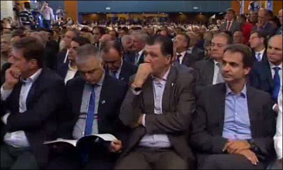 ΦΩΤΟ-Ο Κυριάκος Μητσοτάκης στην εκδήλωση της ΝΔ