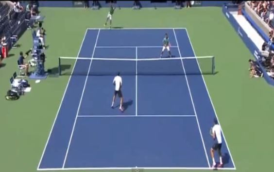 ΒΙΝΤΕΟ-Ο πόντος που ξεσήκωσε στο US Open