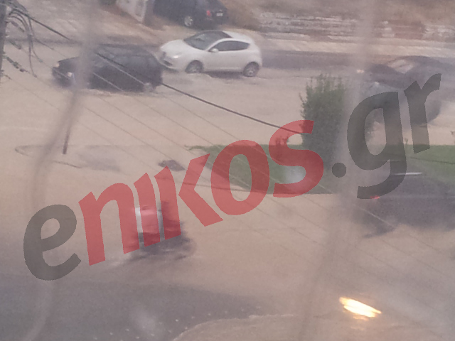 ΦΩΤΟ-Ποτάμι η Μεσογείων στο ύψος της Αγ. Παρασκευής