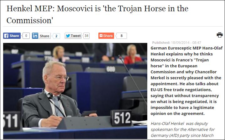 “Ο Μοσκοβισί είναι… Δούρειος Ίππος”