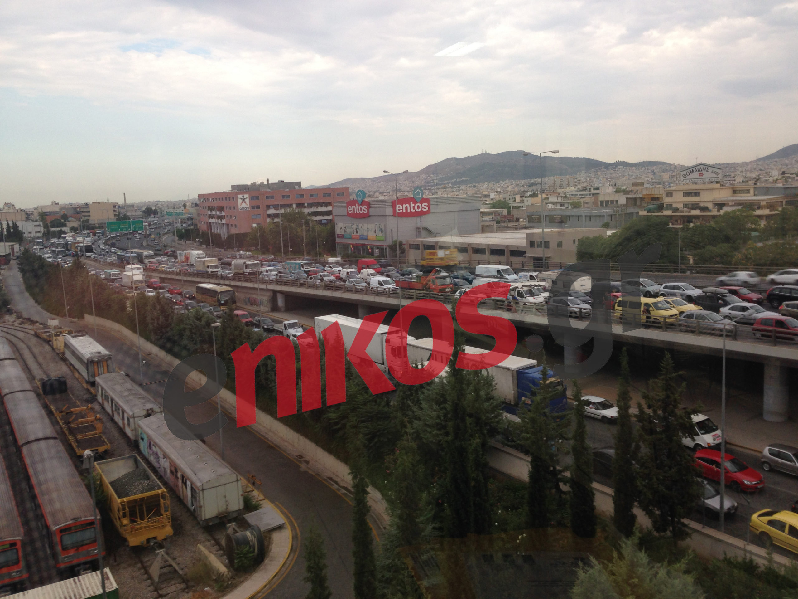 Κυκλοφοριακό “μπλακ άουτ” στον Κηφισό