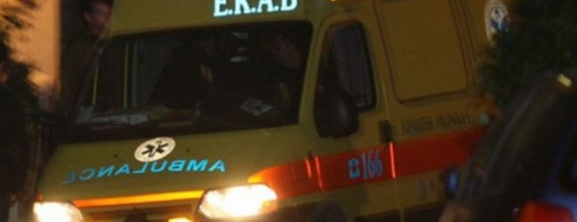 Ηράκλειο-Στις φλόγες αυτοκίνητο ύστερα από τροχαίο