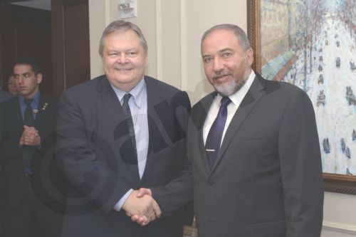 Τι συζήτησε ο Βενιζέλος με τον Ισραηλινό ομόλογό του