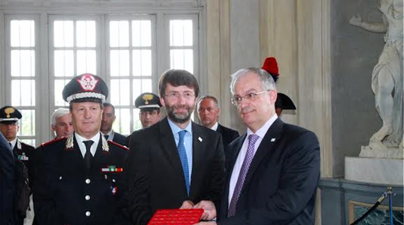 Η Ιταλία επέστρεψε αρχαία ελληνικά νομίσματα