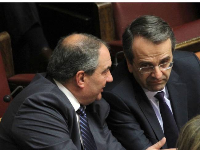 Το τηλεφώνημα του Σαμαρά στον Καραμανλή