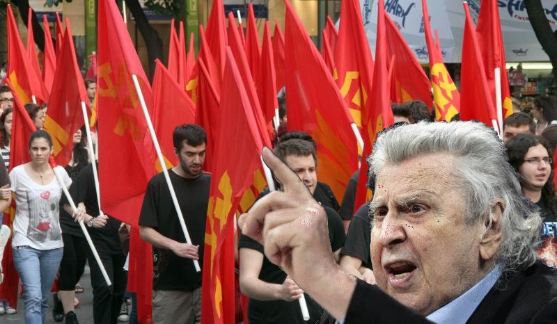 Ο Μίκης Θεοδωράκης στέλνει μήνυμα ενότητας