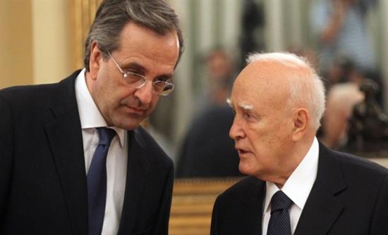 Σε εξέλιξη συνάντηση Παπούλια-Σαμαρά