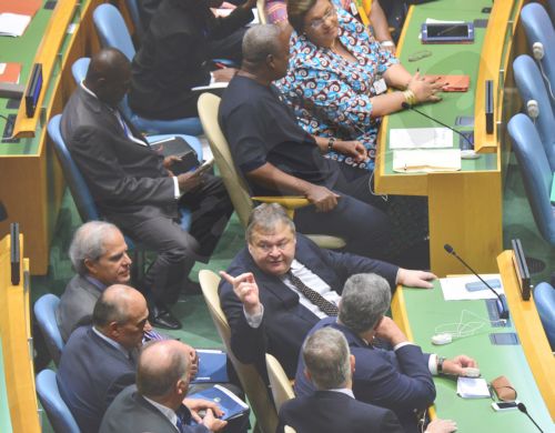 ΦΩΤΟ-Ο Βενιζέλος στη συνεδρίαση του Συμβουλίου Ασφαλείας