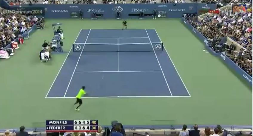 ΒΙΝΤΕΟ-Η επική ανατροπή του Ρότζερ Φέντερερ