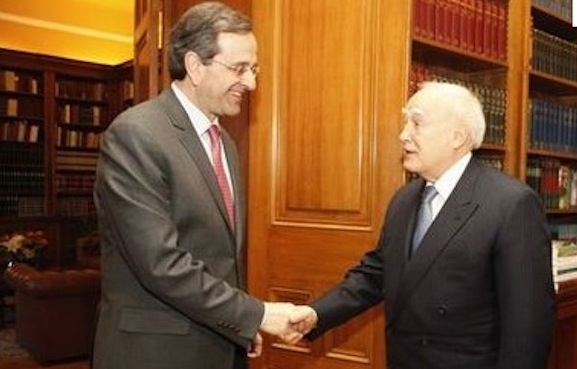 Ολοκληρώθηκε η συνάντηση Παπούλια-Σαμαρά