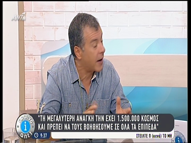 ΒΙΝΤΕΟ-Θεοδωράκης: Υπάρχει “κυβέρνηση εξωτερικού” και “κυβέρνηση εσωτερικού”