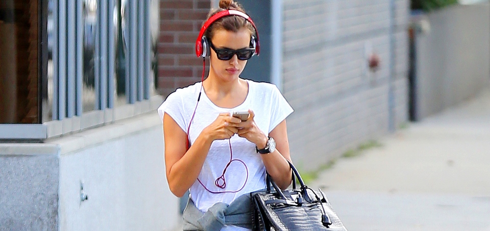 ΦΩΤΟ-Η Ιρίνα Σάικ στη Νέα Υόρκη