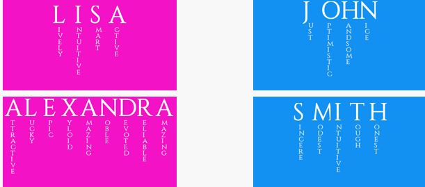 Μάθε τι σημαίνει το όνομά σου