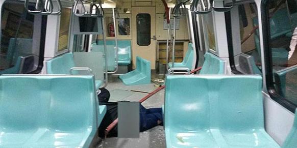 ΦΩΤΟ-Σοβαρός τραυματισμός επιβάτη στο μετρό της Κωνσταντινούπολης