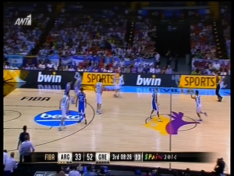 Live: Αργεντινή-Ελλάδα 50-64 (30’)