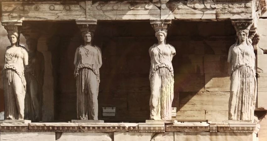 ΒΙΝΤΕΟ-Οι Καρυάτιδες του Ερεχθείου