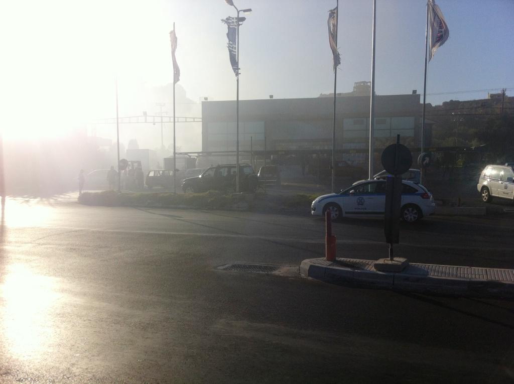 ΤΩΡΑ-ΦΩΤΟ- Ένας νεκρός από φωτιά σε σούπερ-μάρκετ