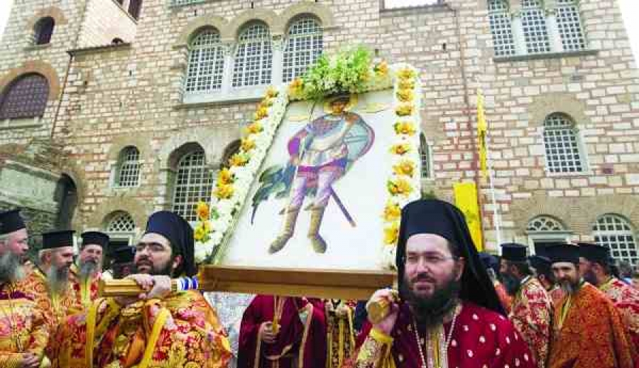 ΦΩΤΟ-Αυξημένα μέτρα στον Αγ. Δημήτριο