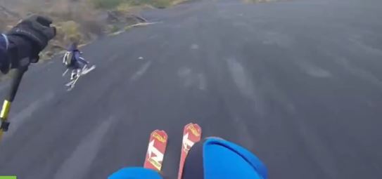 ΒΙΝΤΕΟ-Σκι στην Αίτνα