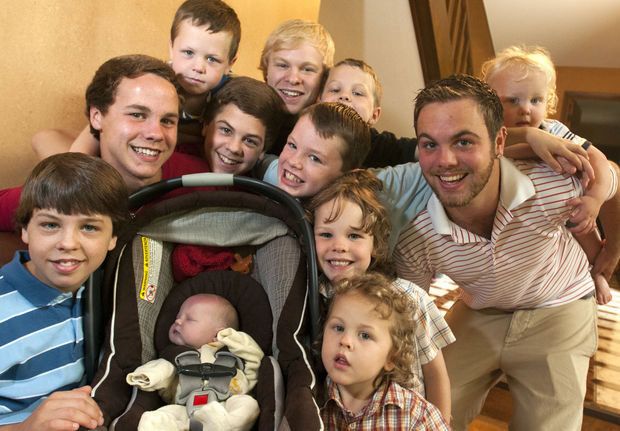 ΦΩΤΟ-Η γυναίκα που γεννάει μόνο γιους