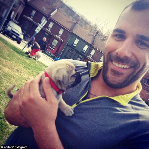 Gunned down: He had been in Ottawa because members of the Argylls were standing guard this week