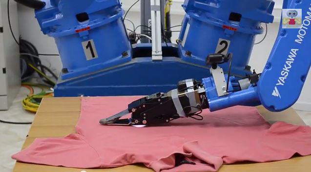 ΒΙΝΤΕΟ-Ρομπότ που… σιδερώνει τέλεια