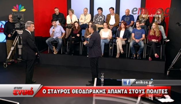 ΒΙΝΤΕΟ-Σταύρος Θεοδωράκης: Στοχεύω σε αυτούς που θέλουν κυβερνήτη τον “κανέναν”