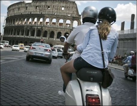 Τέλος τα δίκυκλα στο κέντρο της Ρώμης