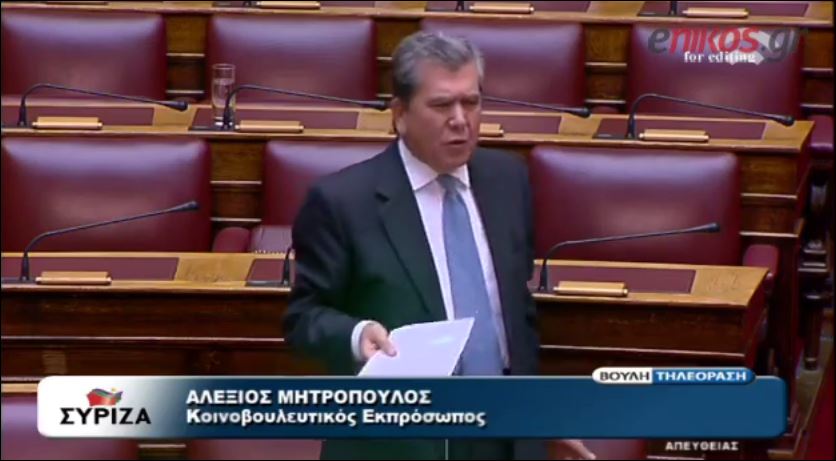 ΒΙΝΤΕΟ-Μητρόπουλος: Θα ζητήσουμε εξεταστική για το ασφαλιστικό
