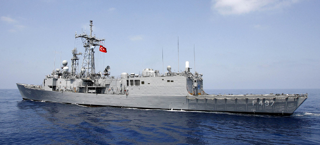 “Βόλτα” τουρκικής κορβέτας έως τη Φολέγανδρο