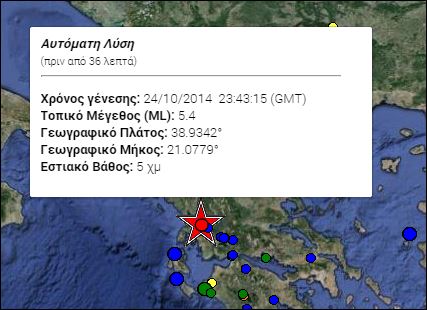 Άρτα-Δεν υπάρχουν αναφορές για ζημιές από τον σεισμό