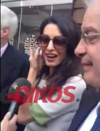 Η Αλαμουντίν επιστρέφει στην Ελλάδα με τον Κλούνεϊ