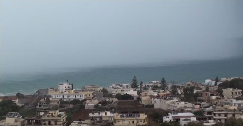 ΒΙΝΤΕΟ-Καταιγίδα «χτυπάει» την Κρήτη