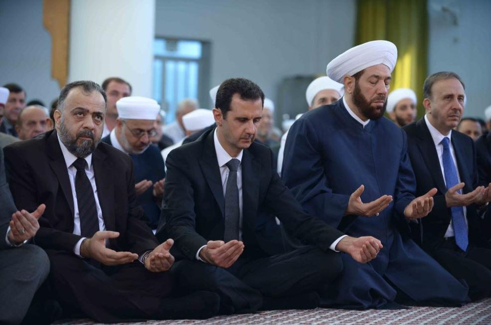 ΦΩΤΟ-Η δημόσια εμφάνιση του Άσαντ