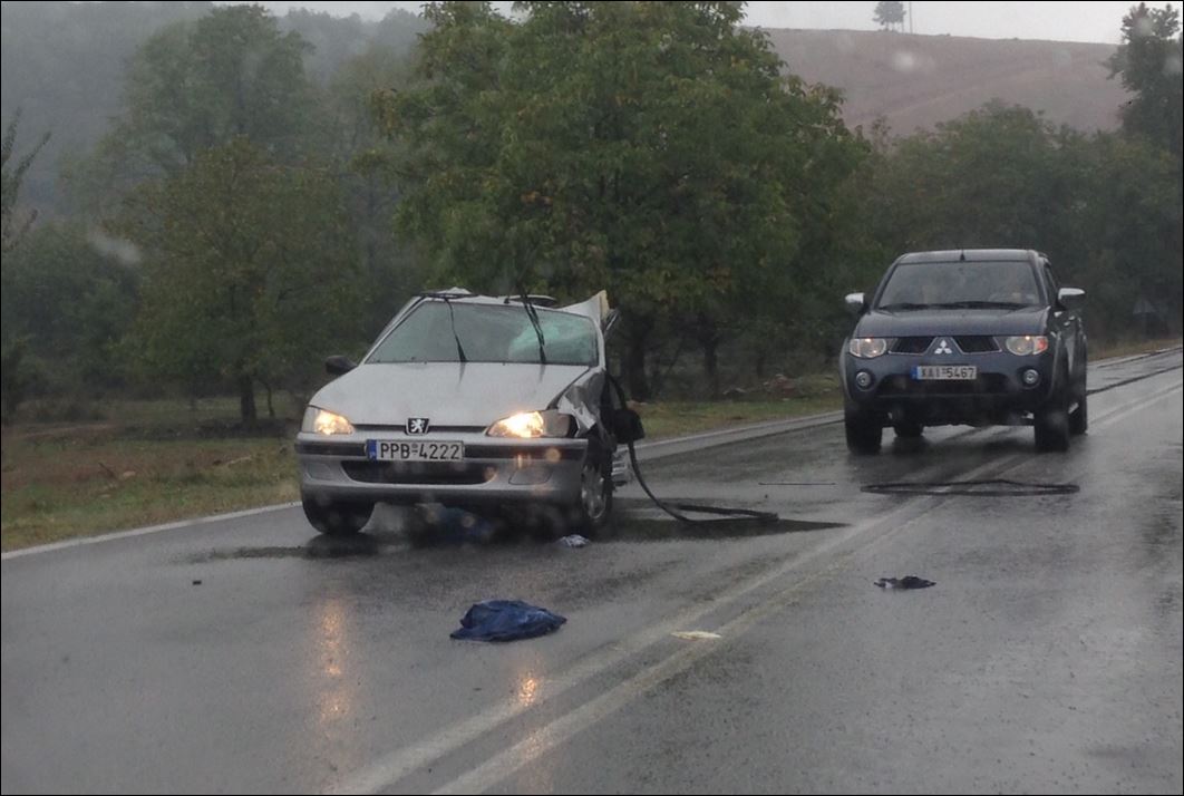 Θανατηφόρο τροχαίο έξω από την Καλαμπάκα