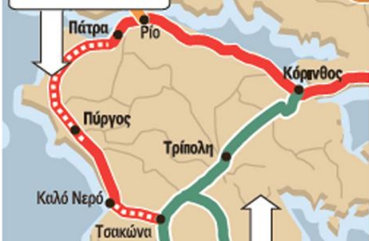 Το 2018 θα παραδοθεί η Εθνική Οδός Πάτρα-Πύργος