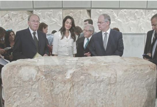 ΦΩΤΟ- Το γεύμα της Αλαμουντίν με την Γεωργία Σαμαρά