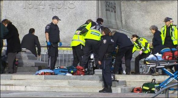 ΦΩΤΟ-30 πυροβολισμοί έξω από το κοινοβούλιο του Καναδά-Ασφαλής ο πρωθυπουργός