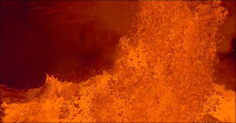 ΒΙΝΤΕΟ-Η έκρηξη στο ηφαίστειο Μπαρνταρμπούνγκα