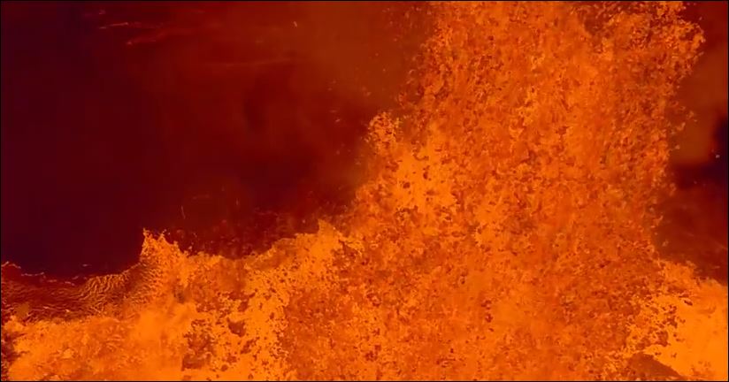 ΒΙΝΤΕΟ-Η έκρηξη στο ηφαίστειο Μπαρνταρμπούνγκα