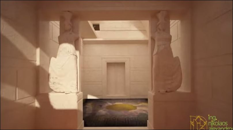 ΒΙΝΤΕΟ-Τρισδιάστατη περιήγηση στον τάφο της Αμφίπολης