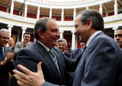 Τι συζήτησαν Σαμαράς – Καραμανλής