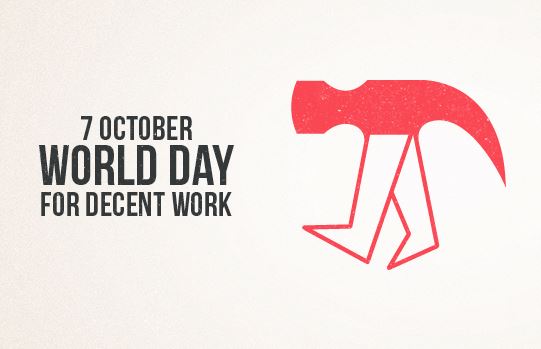 Παγκόσμια Ημέρα για την Αξιοπρεπή Εργασία